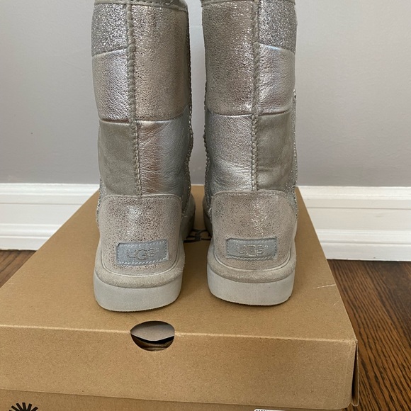 UGG Patchwork boots sz 5 - Picture 4 of 11